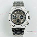 Copy Audemars Piguet Royal Oak Chrono Gray Black Dial Watch